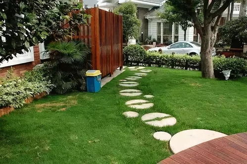 庭院小汀步意向图在园林景观设计中的艺术魅力